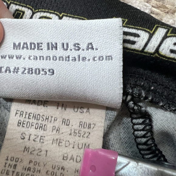 Cannondale Cycling Jersey Men’s Medium Black Yellow Graphic Chrono Race Fit USA - Picture 11 of 11